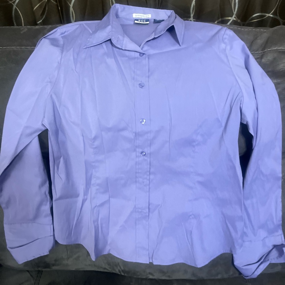 DCC Lavender Stretch Dress Shirt
